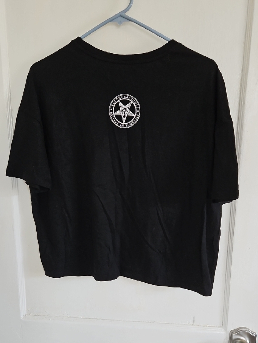Blackcraft Cult Black Graphic Crop Tee - Picture 3 of 3